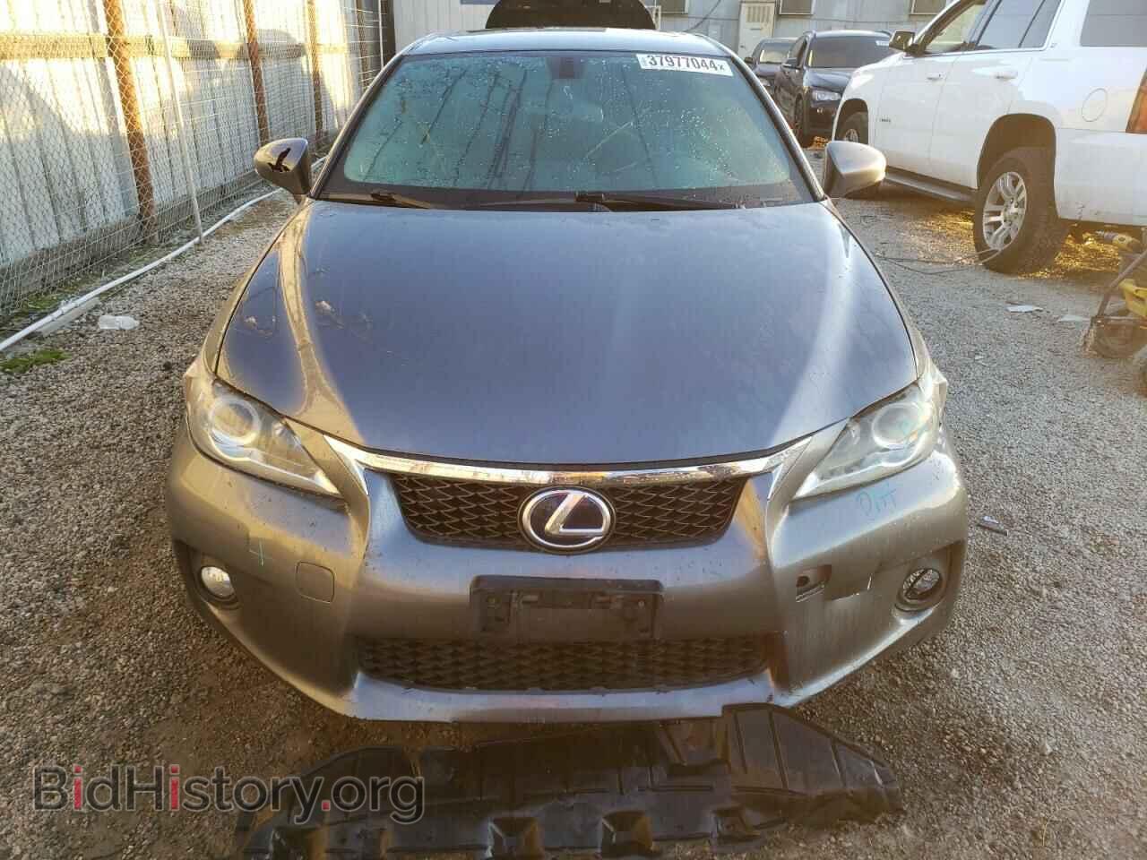 2012 LEXUS CT 200 - VIN: JTHKD5BH7C2103436 - Фото 5