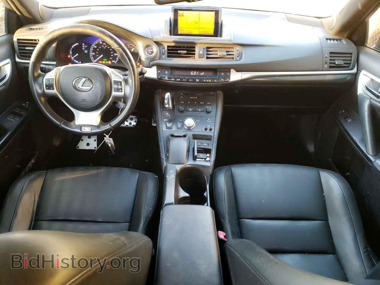 2012 LEXUS CT 200 - VIN: JTHKD5BH7C2103436 - Фото 8