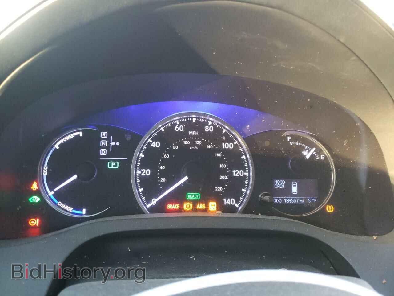 2012 LEXUS CT 200 - VIN: JTHKD5BH7C2103436 - Фото 9