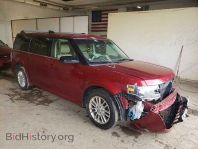2014 Ford FLEX Flex SEL, red — VIN 2FMGK5C8XEBD17244, Copart