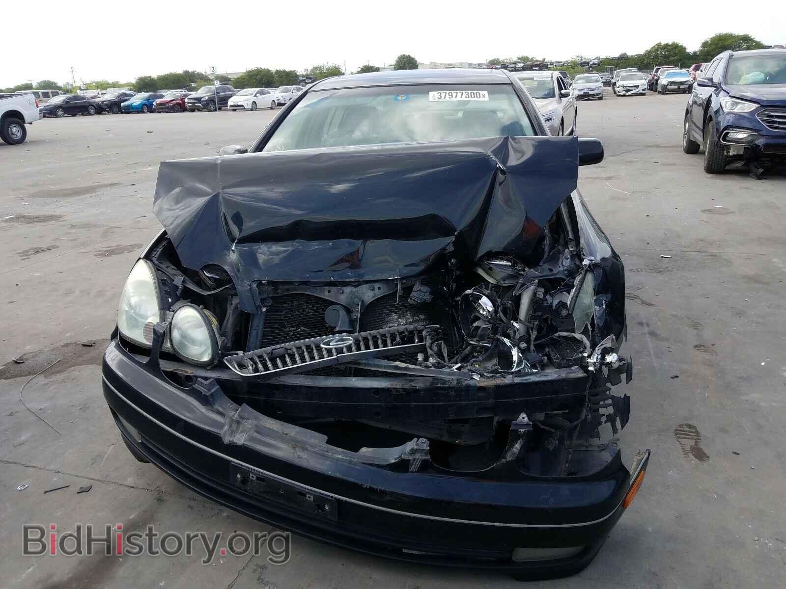 2002 LEXUS GS430 - VIN: JT8BL69S320008781 - Фото 9
