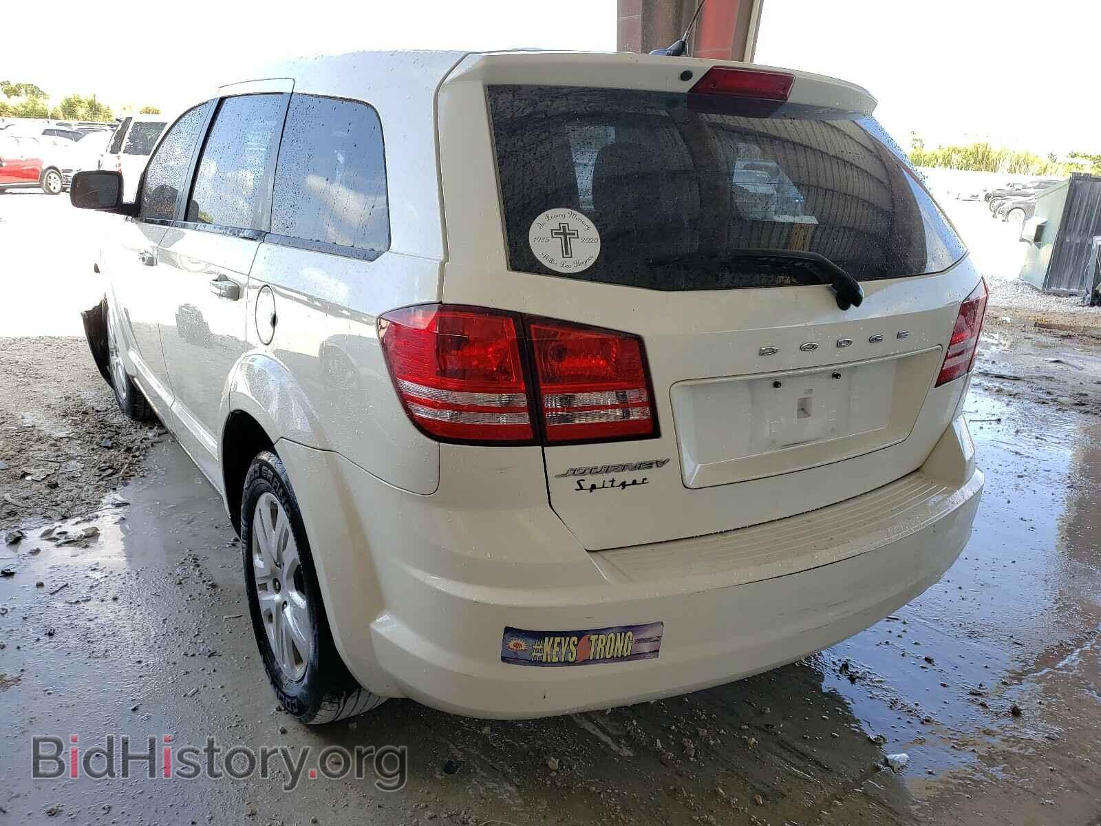 2014 DODGE JOURNEY - VIN: 3C4PDCAB4ET258407 - Фото 3