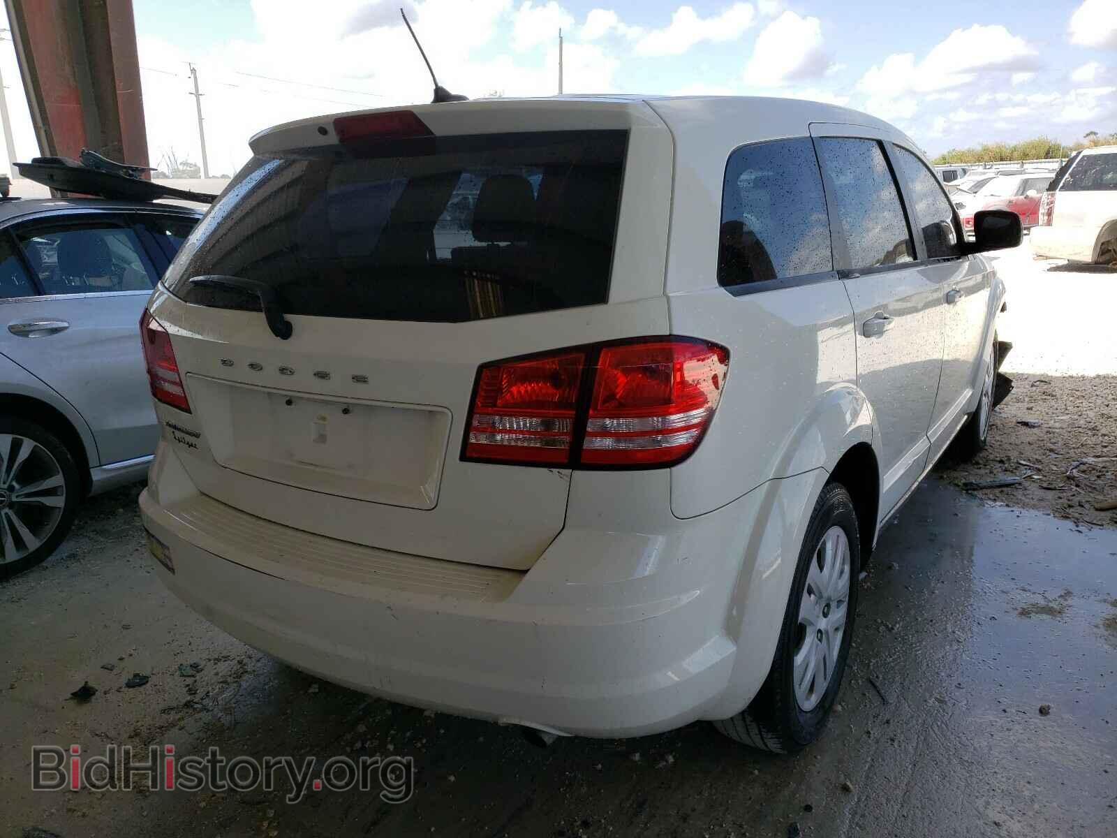 2014 DODGE JOURNEY - VIN: 3C4PDCAB4ET258407 - Фото 4