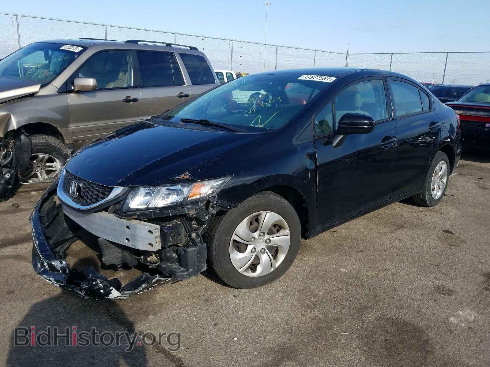 2014 HONDA CIVIC - VIN: 19XFB2F50EE013784 - Фото 2