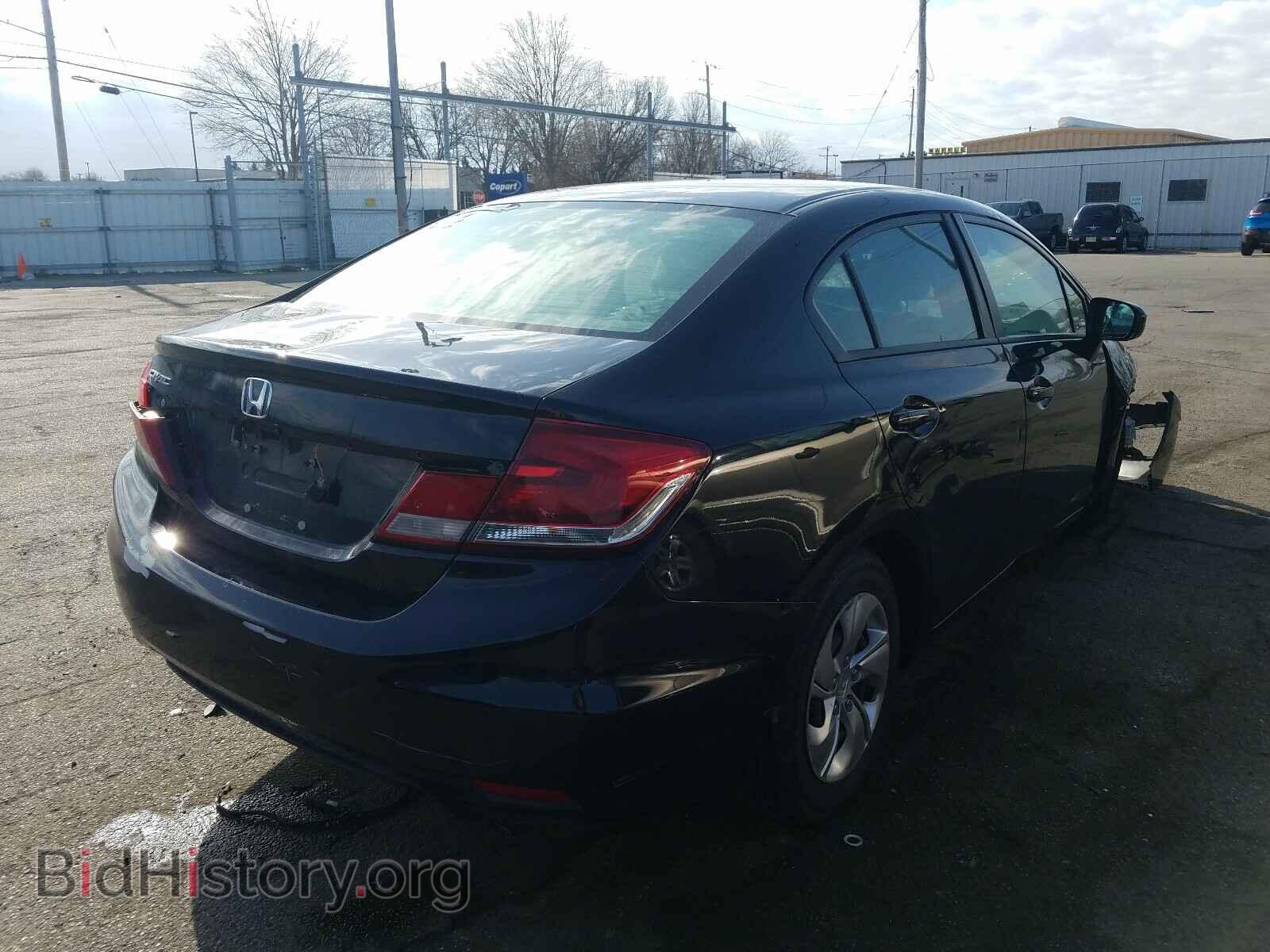 2014 HONDA CIVIC - VIN: 19XFB2F50EE013784 - Фото 4