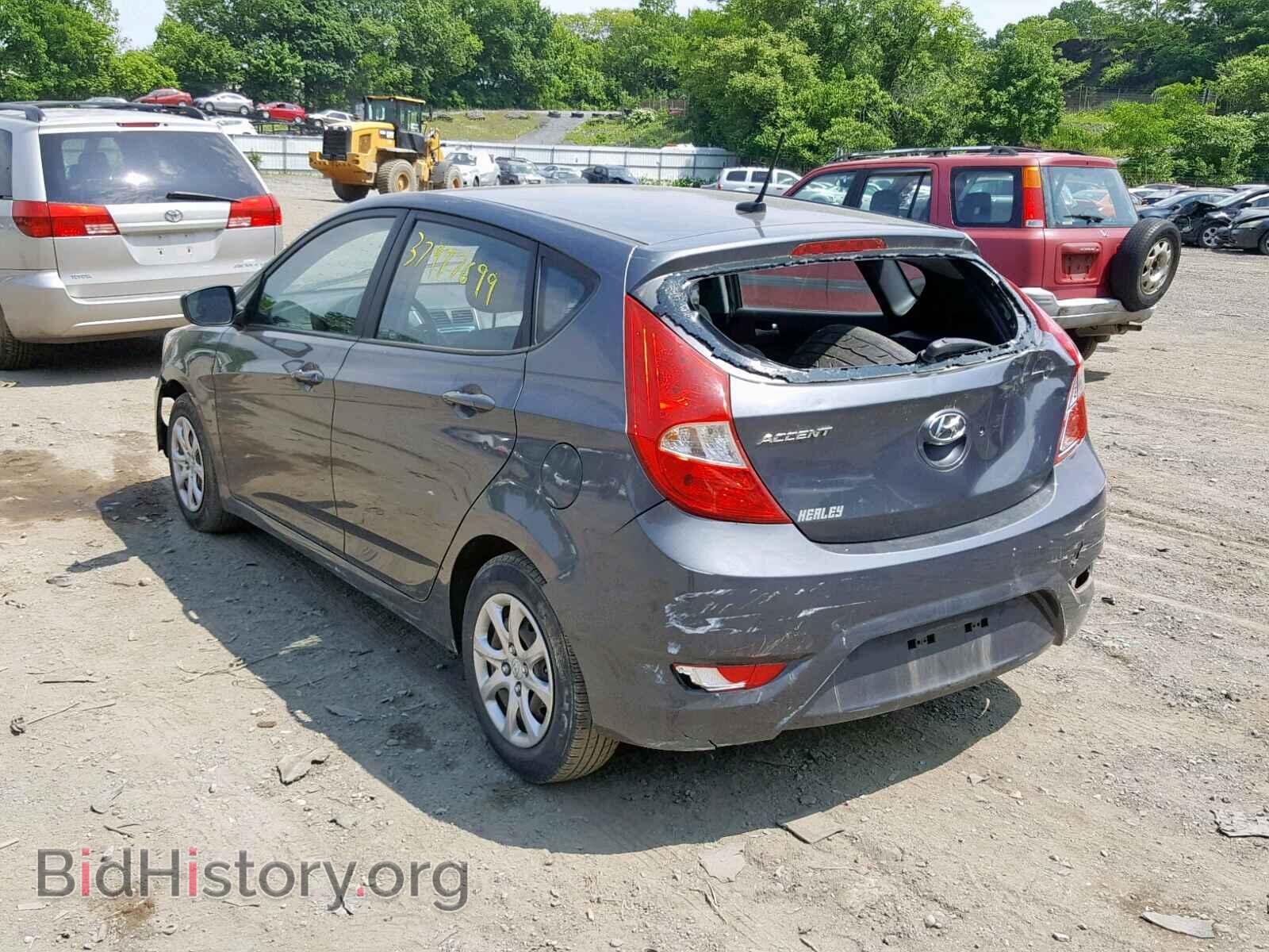 2013 HYUNDAI ACCENT - VIN: KMHCT5AE9DU060168 - Фото 3