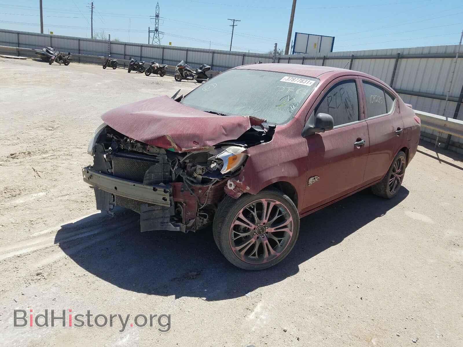 2014 NISSAN VERSA - VIN: 3N1CN7AP0EL854213 - Фото 2