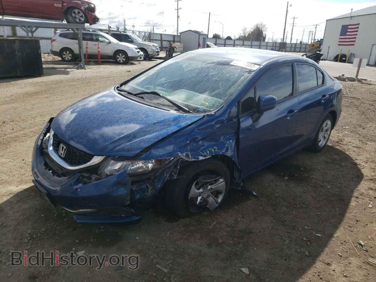 2015 HONDA CIVIC - VIN: 2HGFB2F50FH518330 - Фото 2