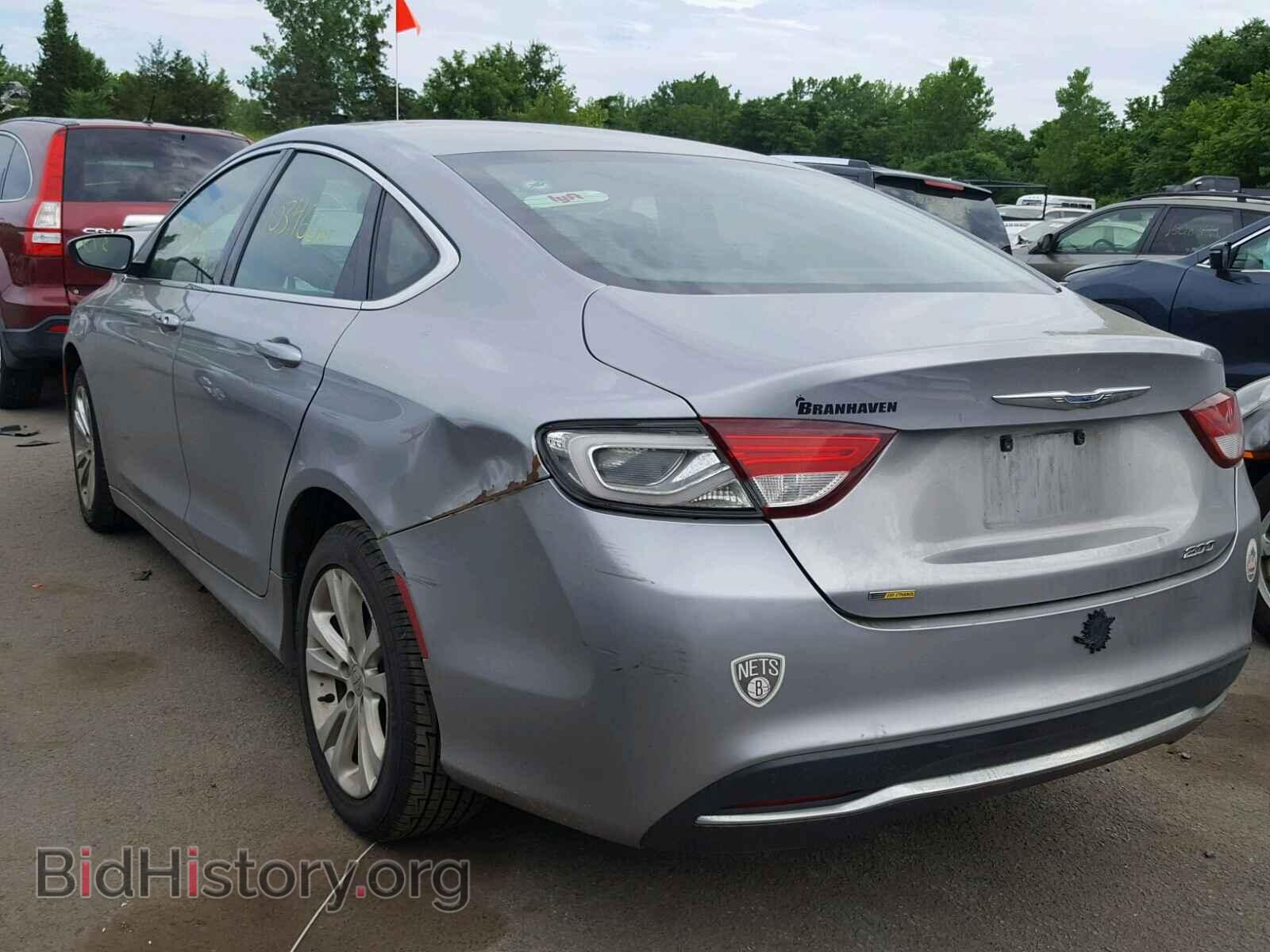 2015 CHRYSLER 200 - VIN: 1C3CCCAB4FN593447 - Фото 3