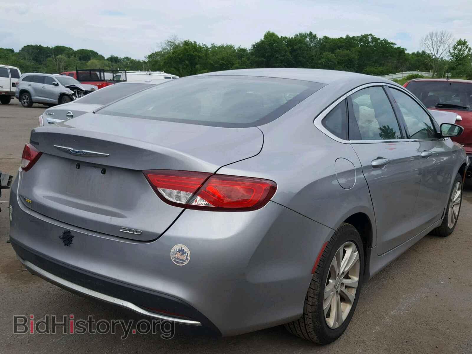 2015 CHRYSLER 200 - VIN: 1C3CCCAB4FN593447 - Фото 4