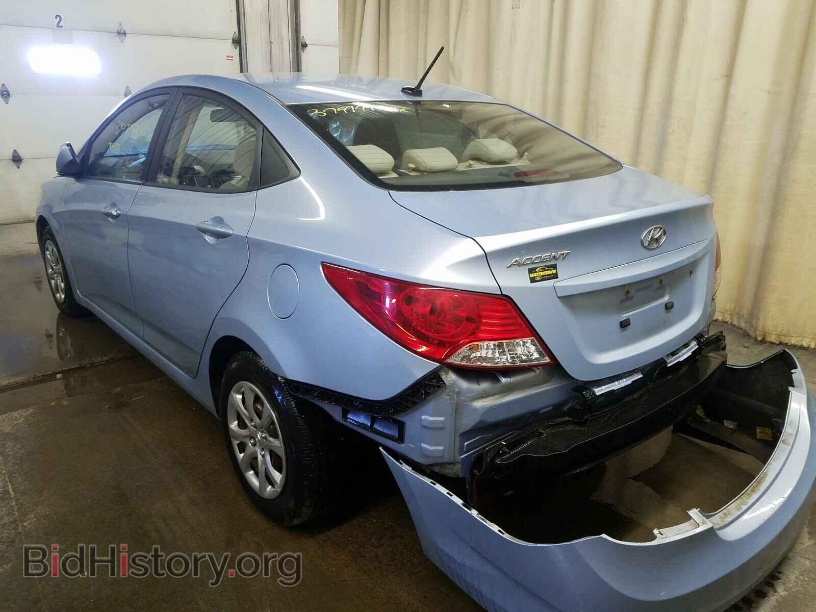 2013 HYUNDAI ACCENT - VIN: KMHCT4AE0DU389688 - Фото 3