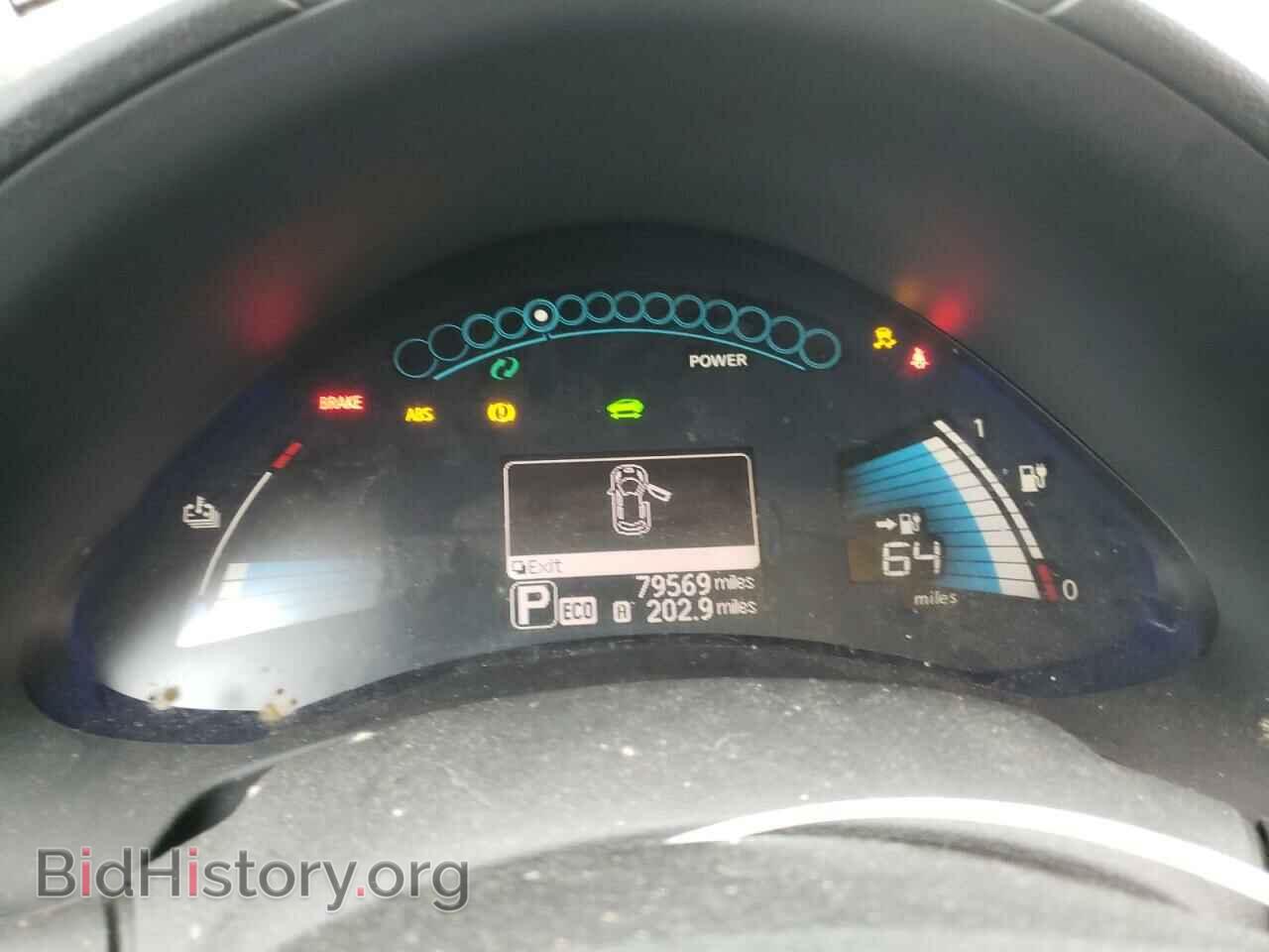 2015 NISSAN LEAF - VIN: 1N4AZ0CP5FC309012 - Фото 9