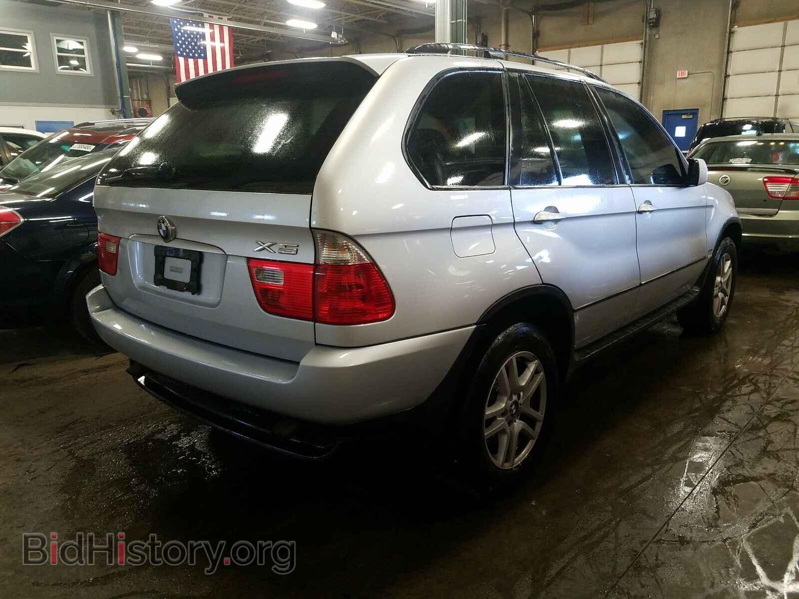 2005 BMW X5 - VIN: 5UXFA13535LY15804 - Фото 4