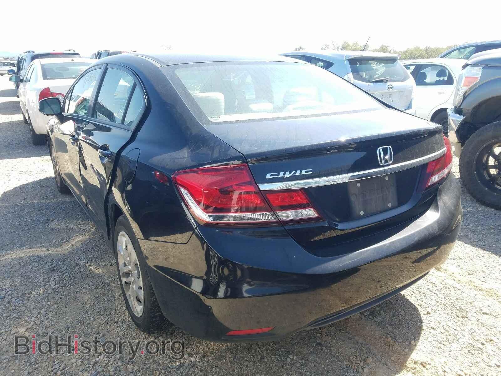 2013 HONDA CIVIC - VIN: 19XFB2F57DE294111 - Фото 3