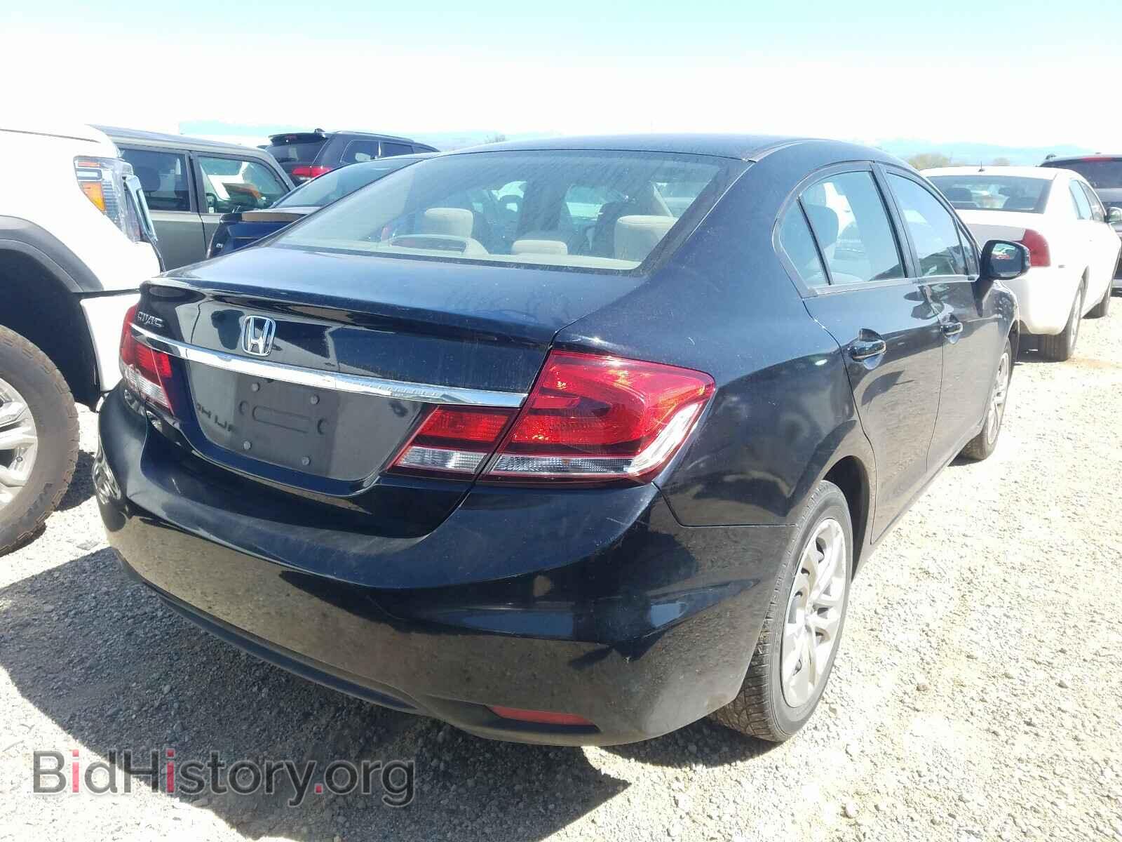 2013 HONDA CIVIC - VIN: 19XFB2F57DE294111 - Фото 4