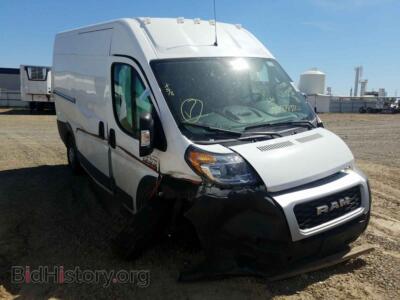 2020 RAM PROMASTER, white — VIN 3C6TRVBG7LE113750, Copart