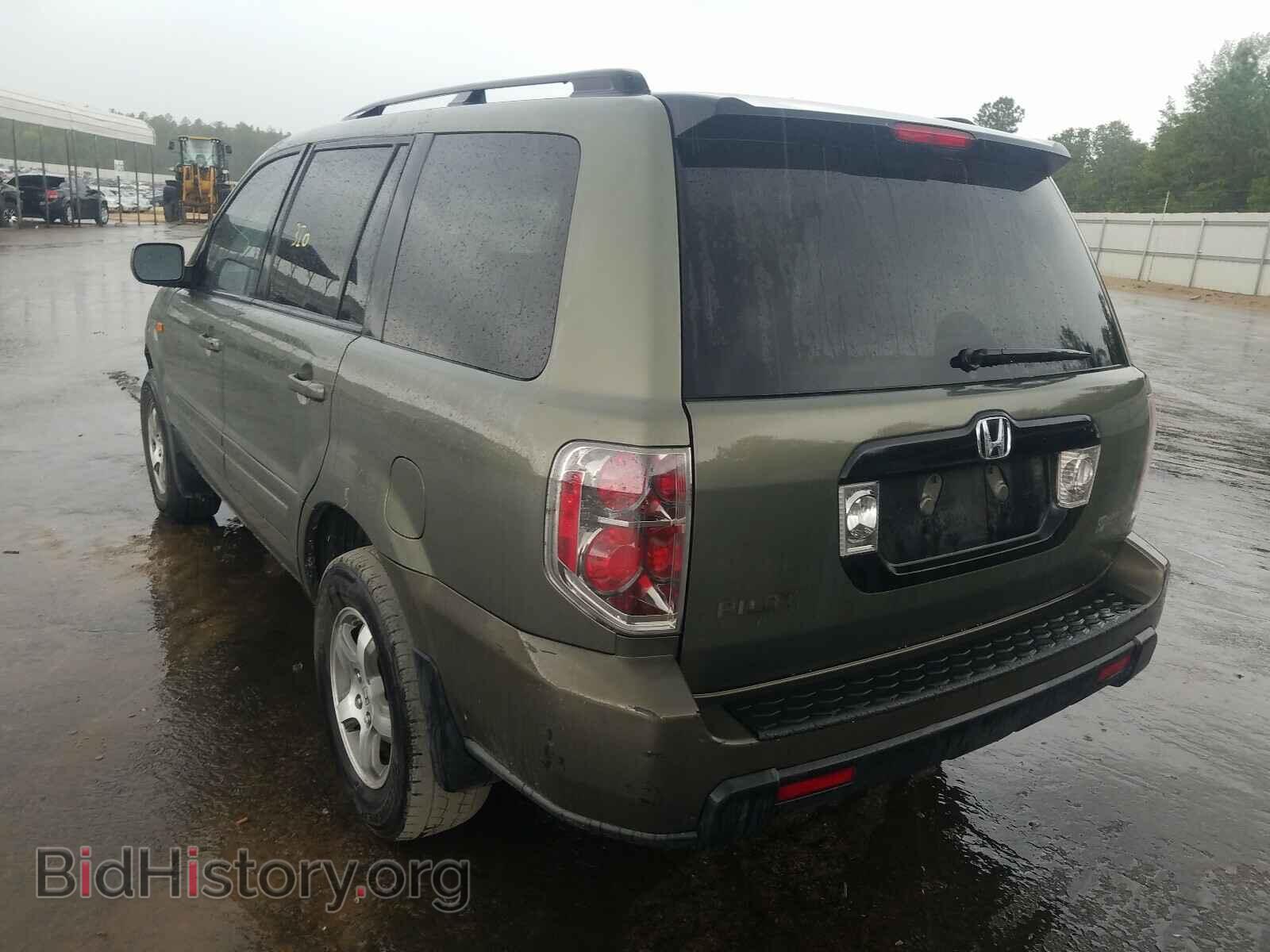 2007 HONDA PILOT - VIN: 5FNYF28597B038030 - Фото 3