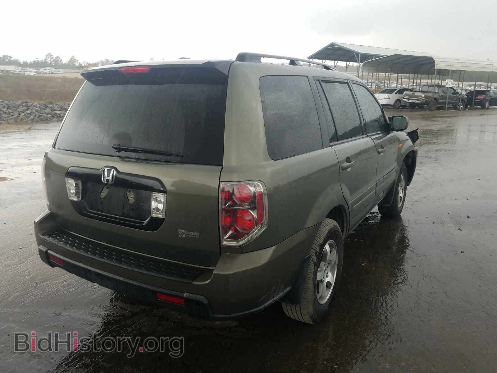 2007 HONDA PILOT - VIN: 5FNYF28597B038030 - Фото 4