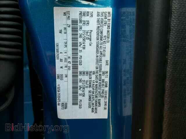 2015 FORD FOCUS - VIN: 1FADP3K2XFL367496 - Фото 10