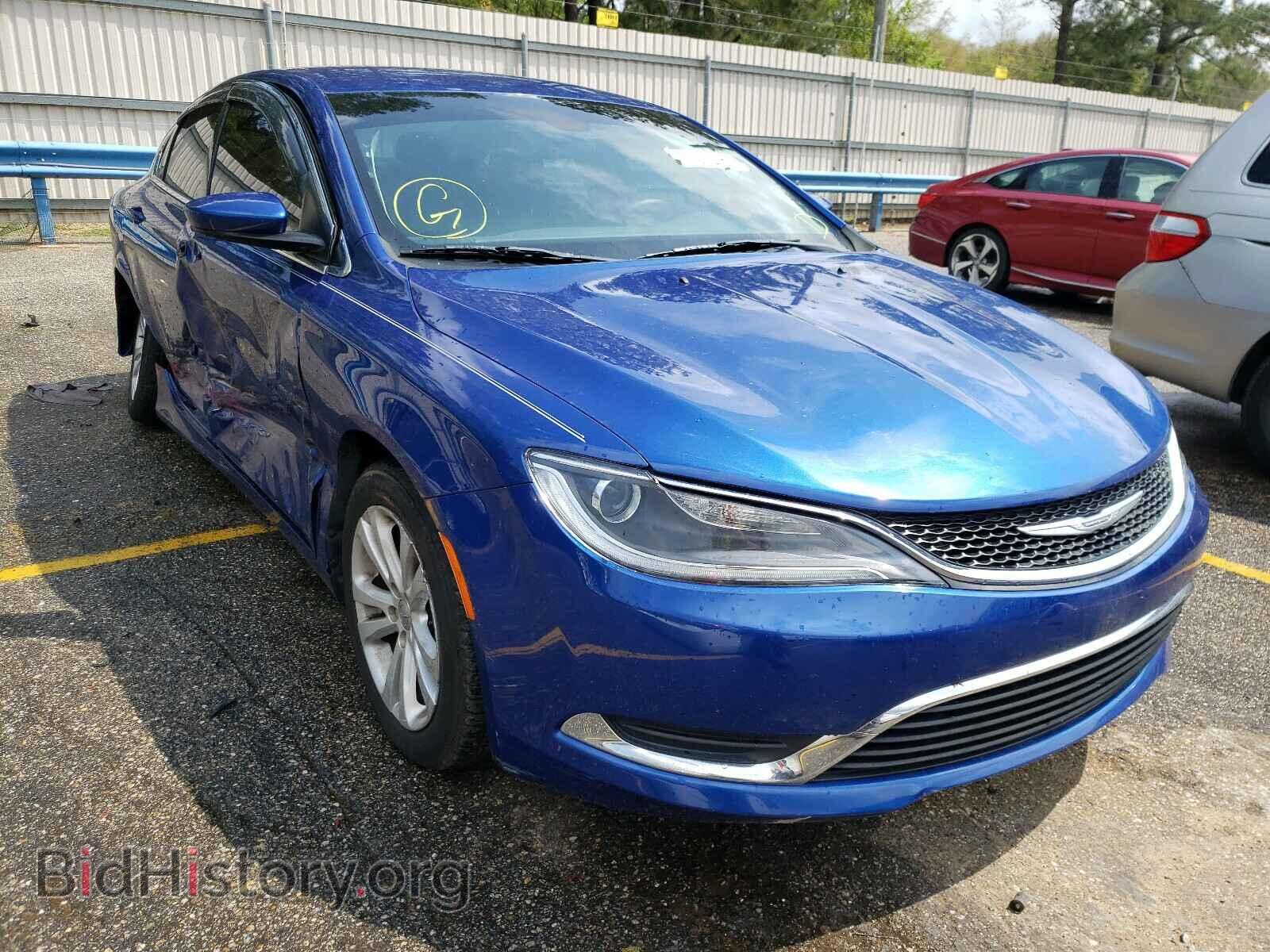 Фотография 1C3CCCAB5GN124045 - CHRYSLER 200 2016
