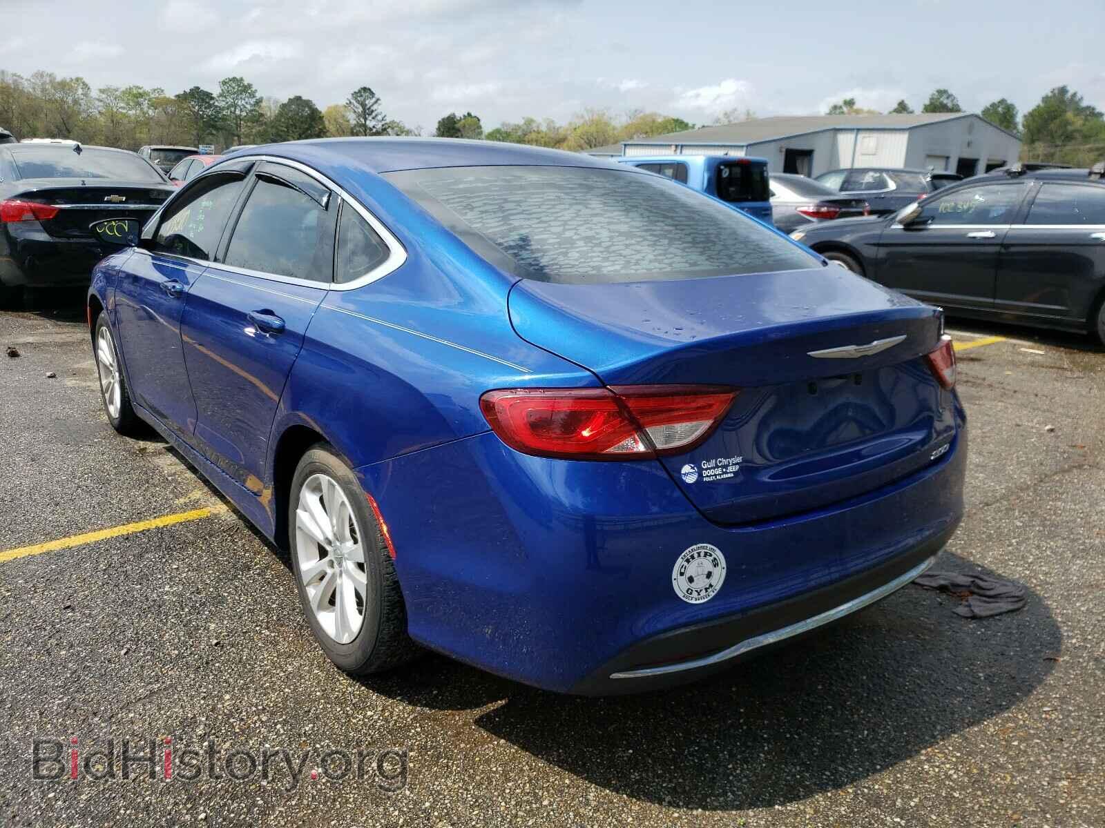2016 CHRYSLER 200 - VIN: 1C3CCCAB5GN124045 - Фото 3