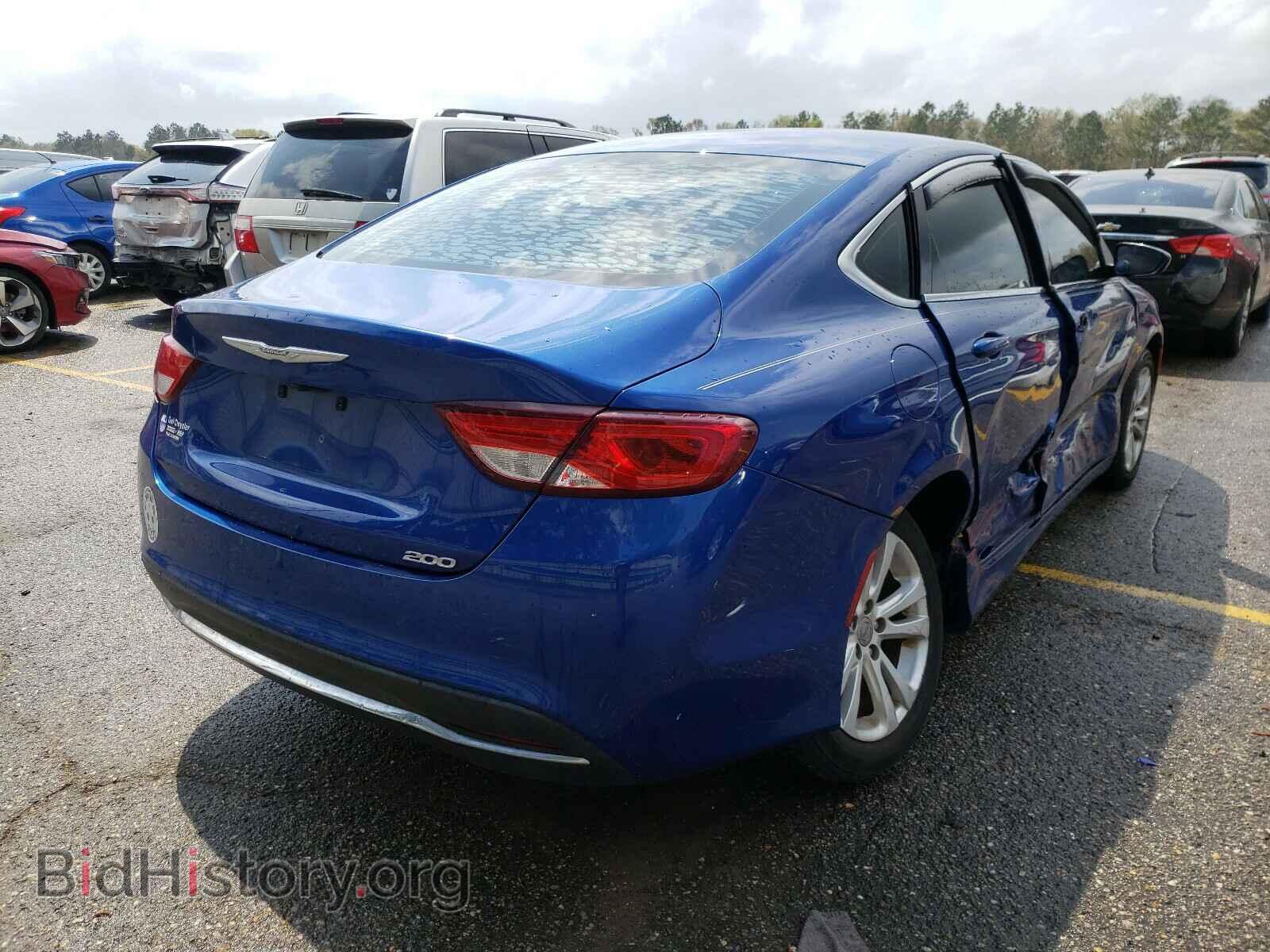 2016 CHRYSLER 200 - VIN: 1C3CCCAB5GN124045 - Фото 4