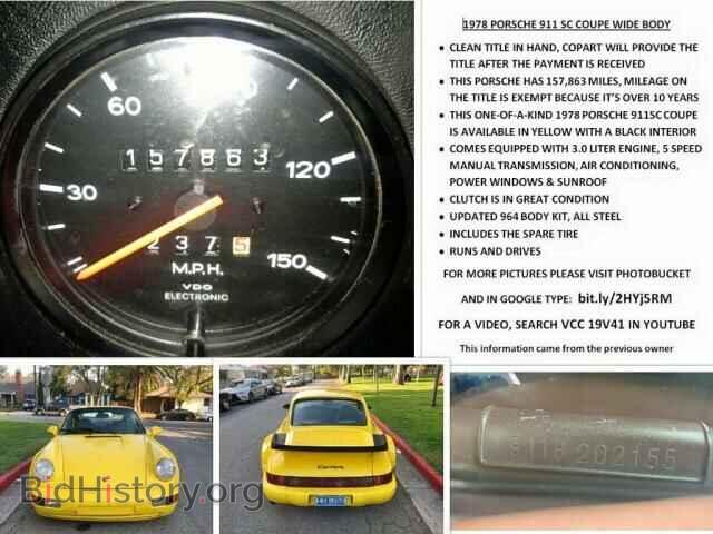 1978 PORSCHE 911 - VIN: 9118202155 - Фото 10