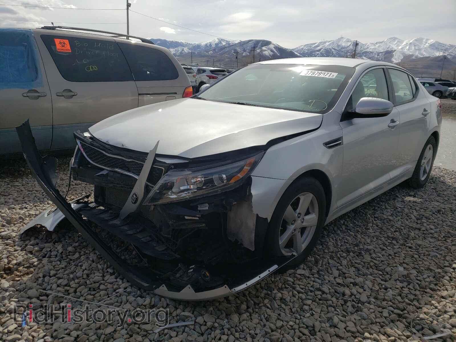 2014 KIA OPTIMA - VIN: 5XXGM4A75EG341132 - Фото 2
