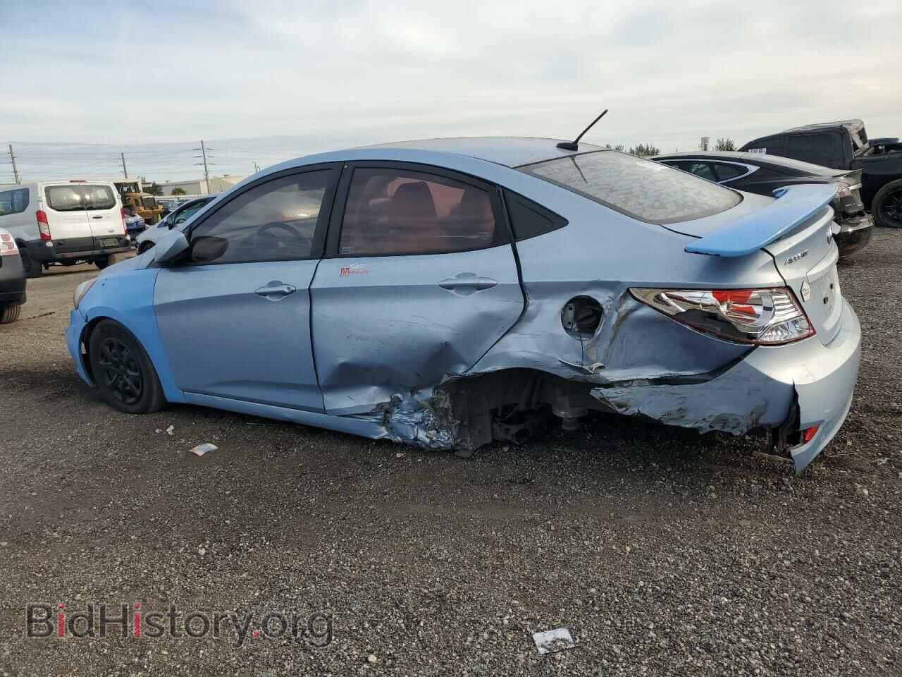2013 HYUNDAI ACCENT - VIN: KMHCT4AEXDU560298 - Фото 2
