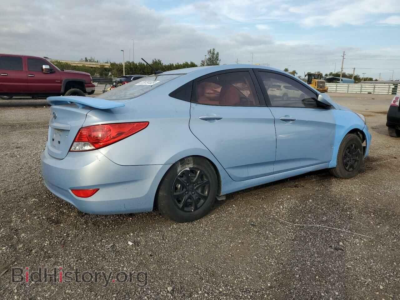 2013 HYUNDAI ACCENT - VIN: KMHCT4AEXDU560298 - Фото 3