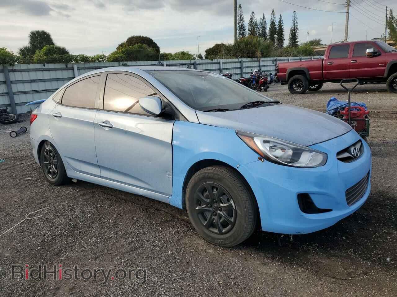 2013 HYUNDAI ACCENT - VIN: KMHCT4AEXDU560298 - Фото 4