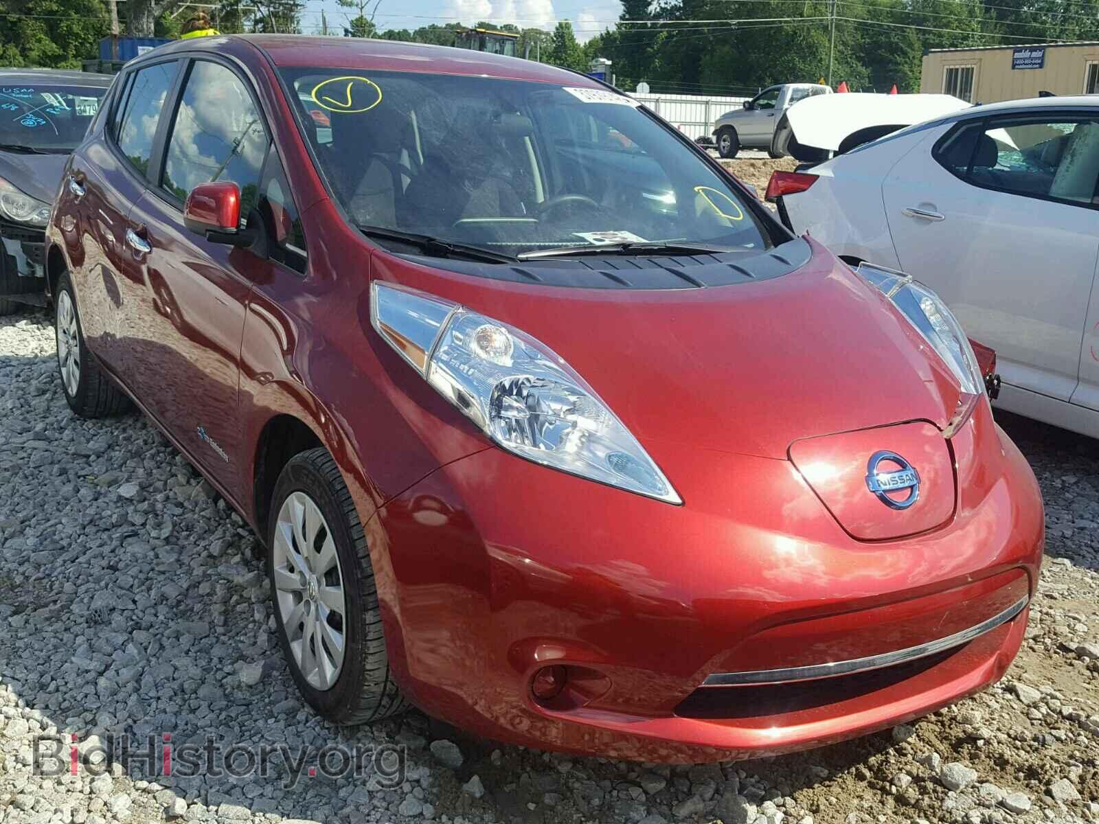 Photo 1N4AZ0CP5FC319295 - NISSAN LEAF 2015
