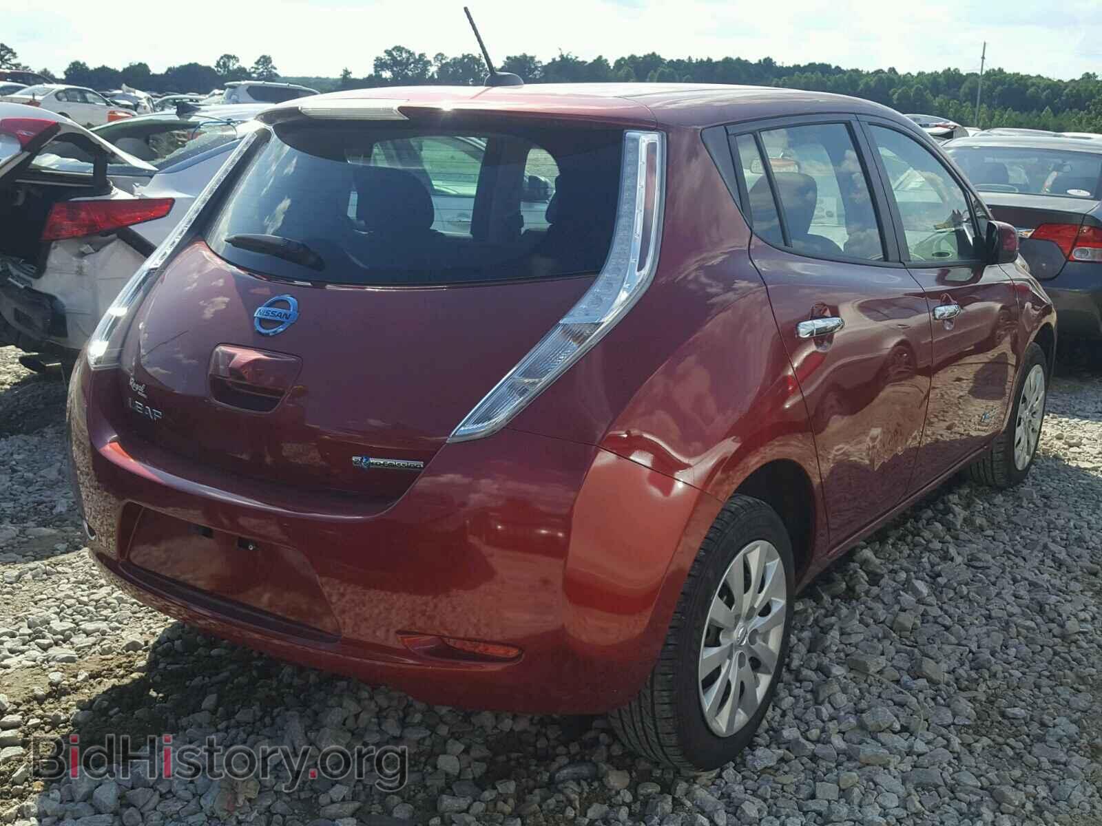 2015 NISSAN LEAF - VIN: 1N4AZ0CP5FC319295 - Фото 4