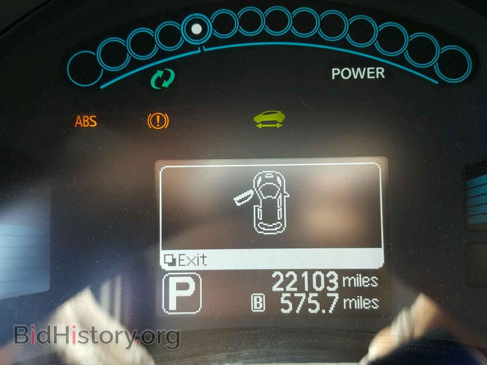 2015 NISSAN LEAF - VIN: 1N4AZ0CP5FC319295 - Фото 8