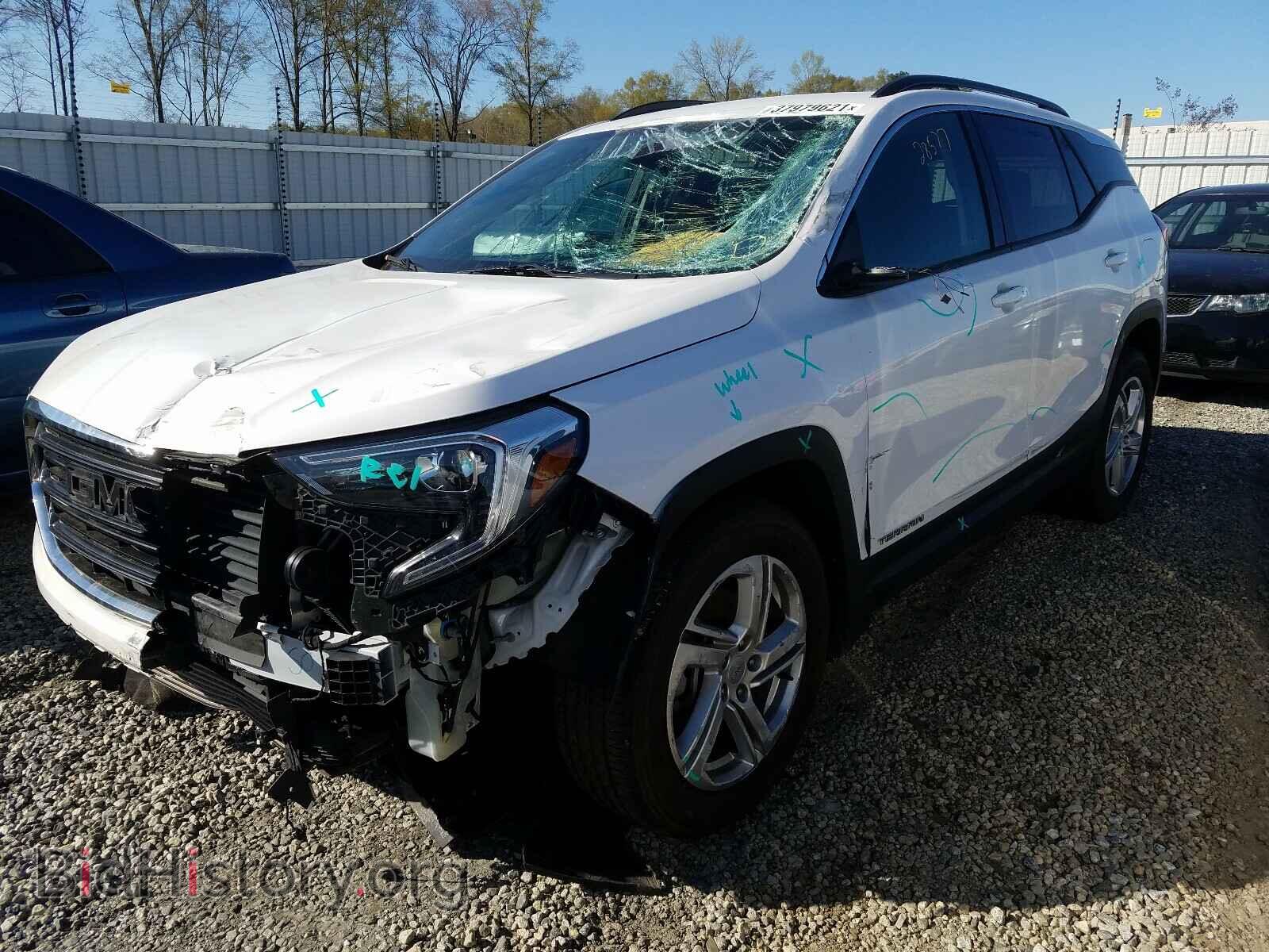 2018 GMC TERRAIN - VIN: 3GKALTEX6JL128531 - Фото 2