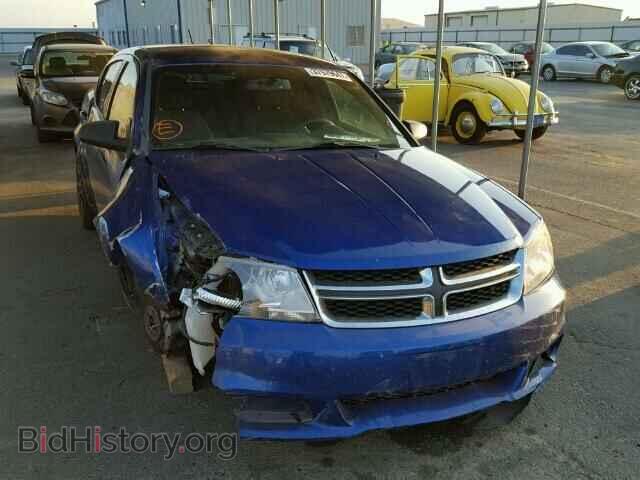 Фотография 1C3CDZAB1CN186052 - DODGE AVENGER 2012