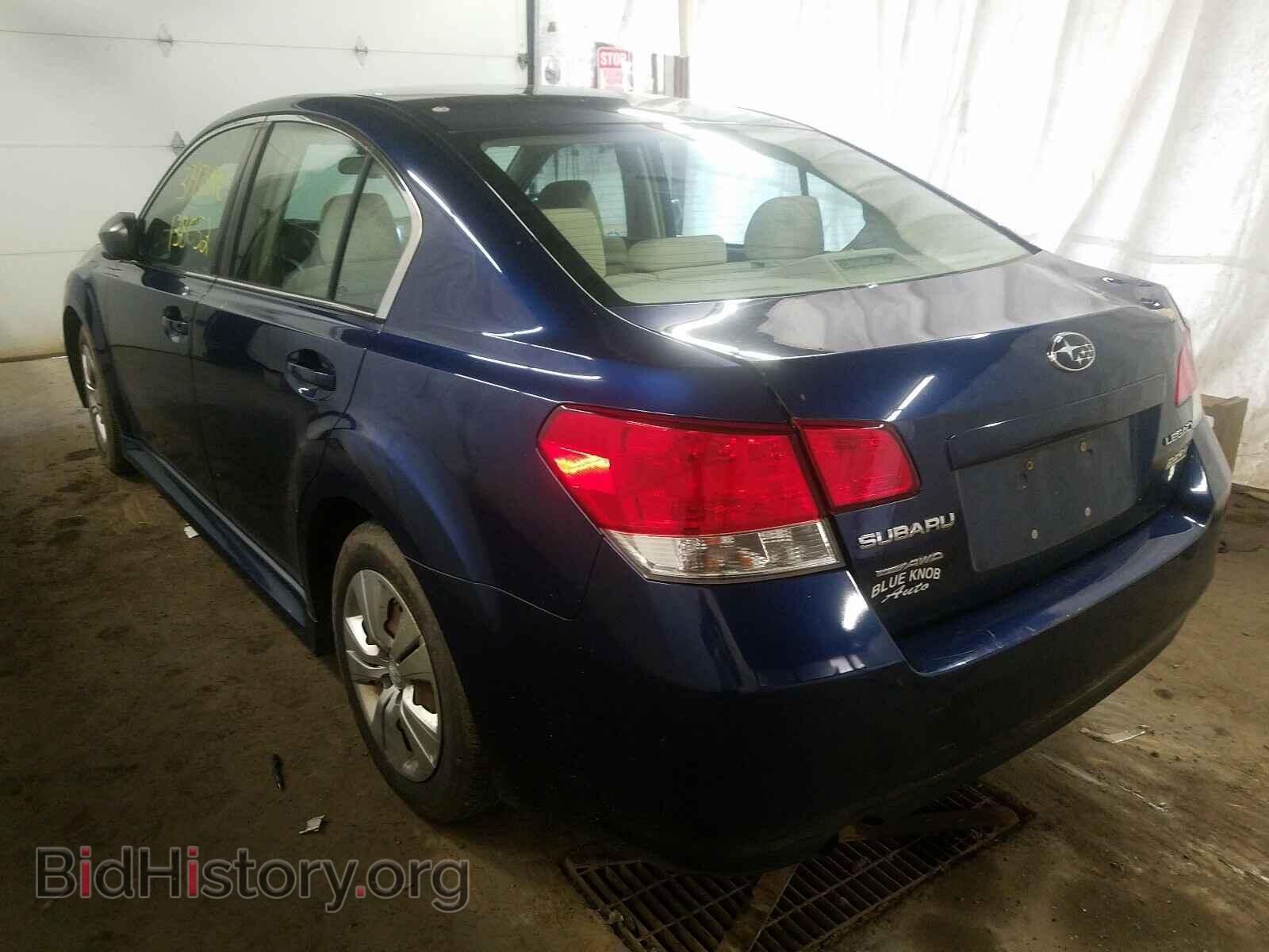2011 SUBARU LEGACY - VIN: 4S3BMBA61B3212841 - Фото 3