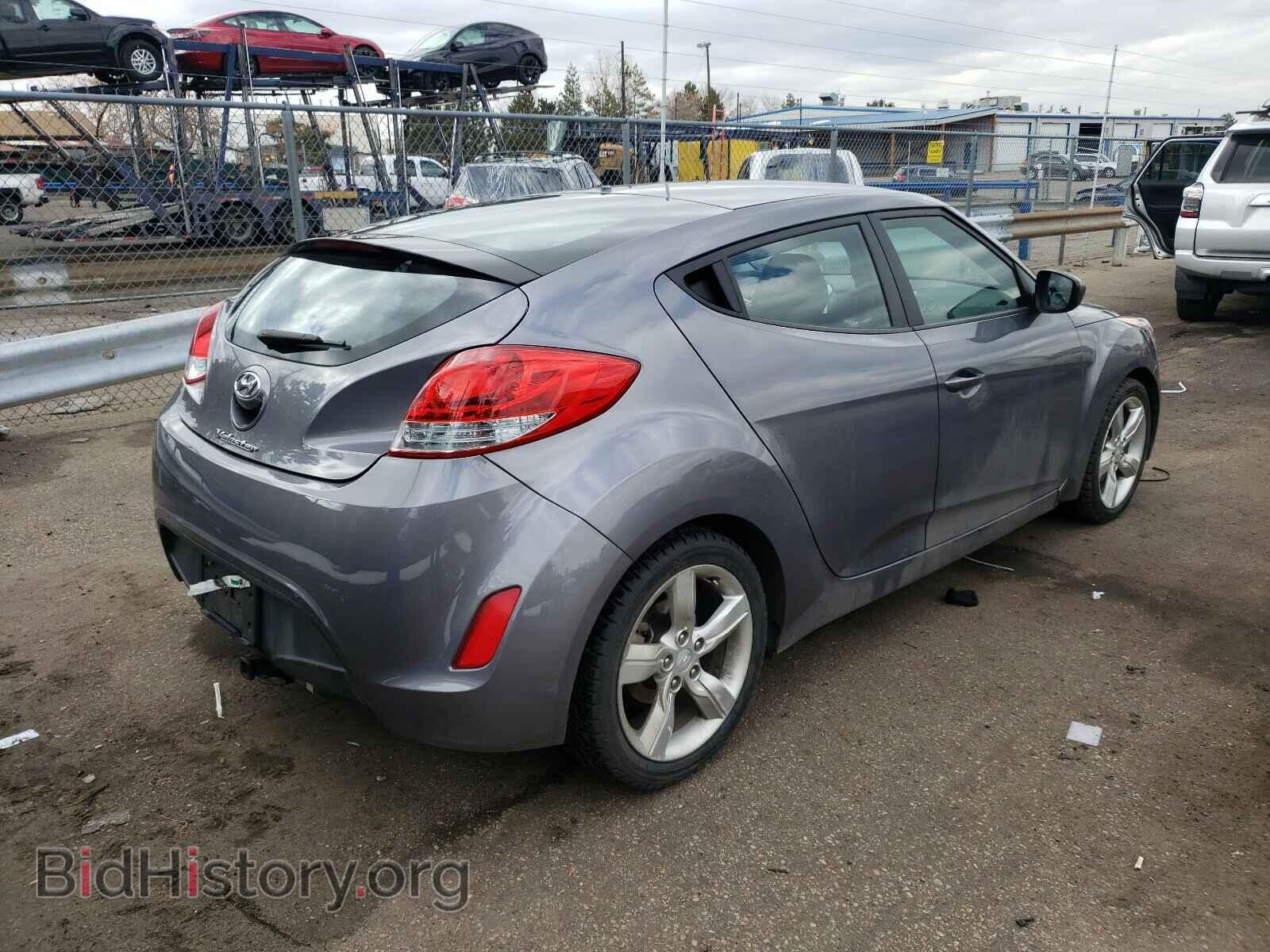 2012 HYUNDAI VELOSTER - VIN: KMHTC6AD2CU041876 - Фото 4