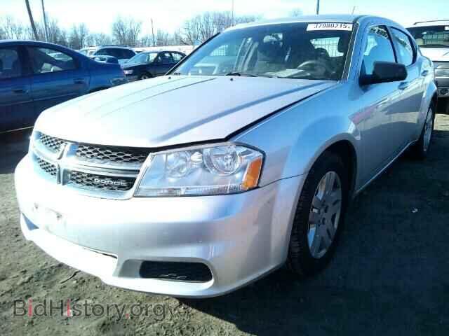 2011 DODGE AVENGER - VIN: 1B3BD4FB6BN501320 - Фото 2
