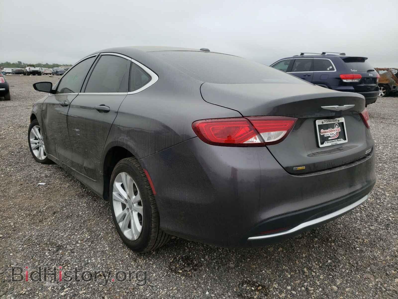 2016 CHRYSLER 200 - VIN: 1C3CCCAB0GN164128 - Фото 3