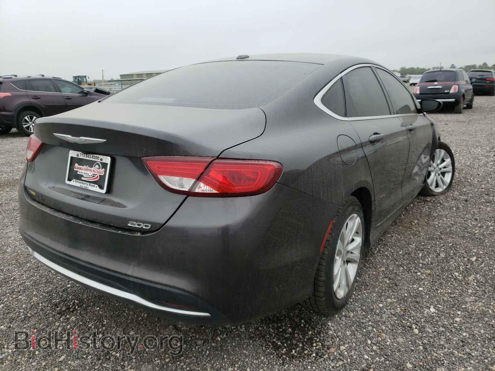 2016 CHRYSLER 200 - VIN: 1C3CCCAB0GN164128 - Фото 4