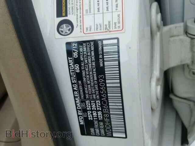 2012 MERCEDES-BENZ E - VIN: WDDHF8JB6CA656093 - Фото 10