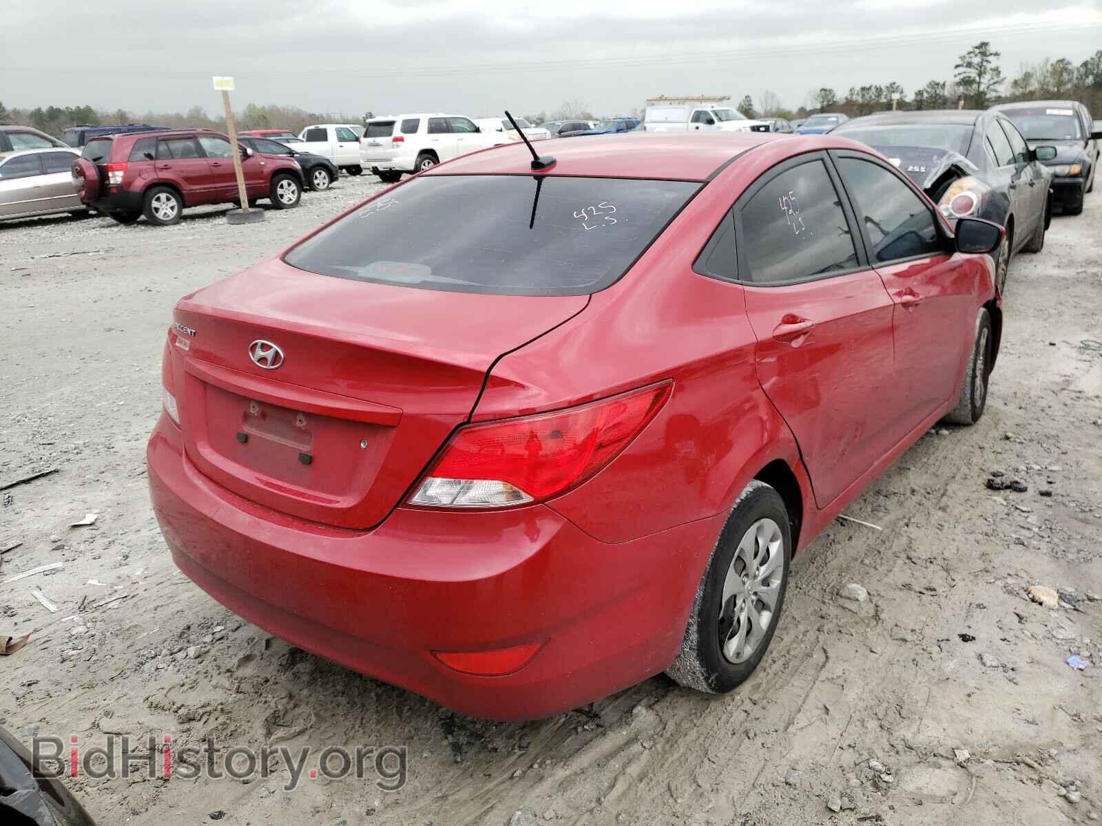 2017 HYUNDAI ACCENT - VIN: KMHCT4AE0HU170929 - Фото 4