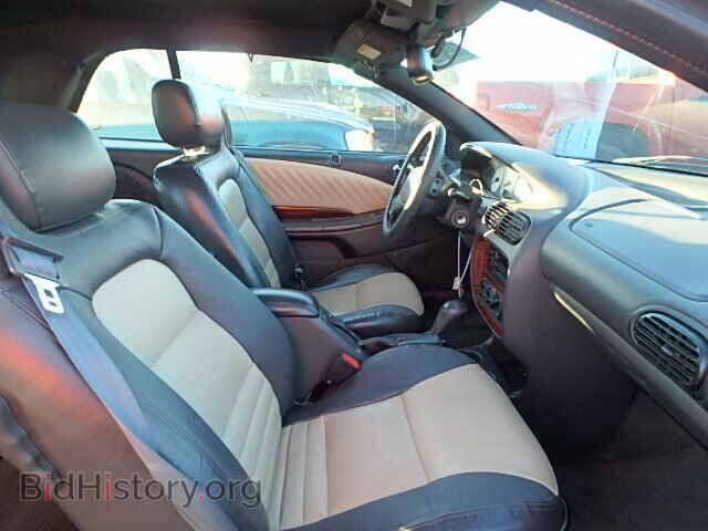 1998 CHRYSLER SEBRING - VIN: 3C3EL55H2WT300146 - Фото 5