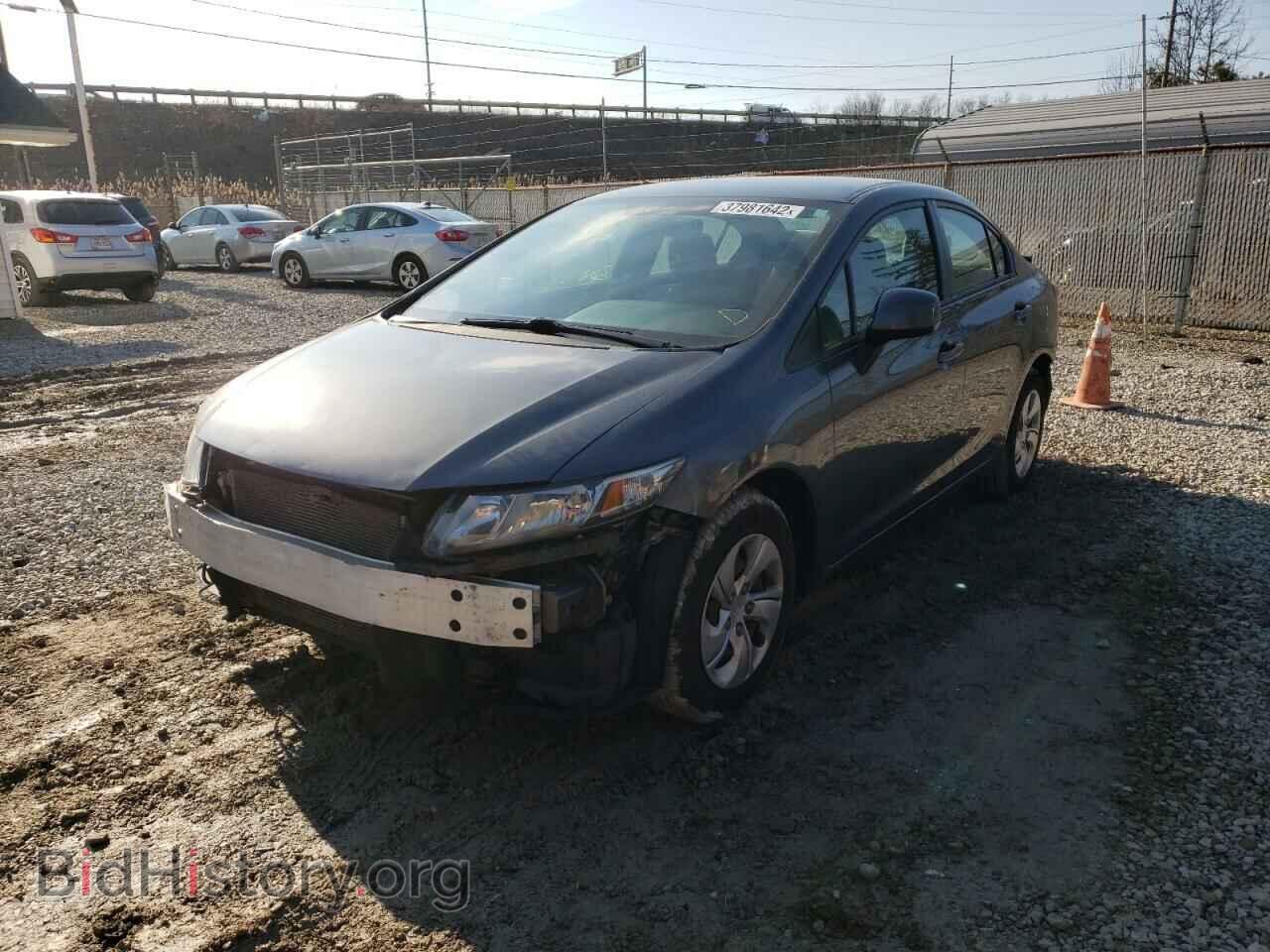 2013 HONDA CIVIC - VIN: 19XFB2F59DE006072 - Фото 2