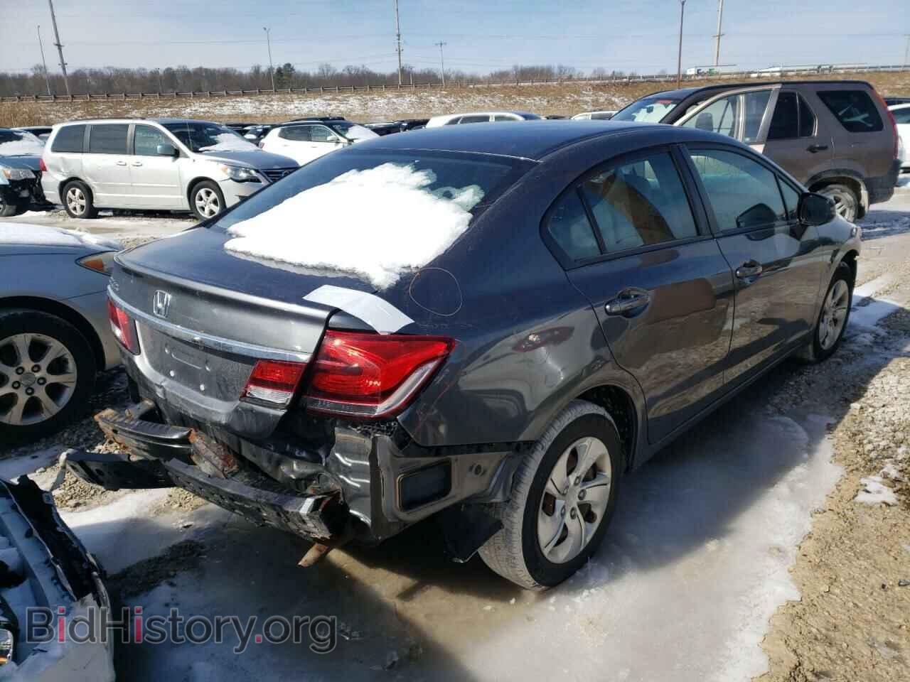 2013 HONDA CIVIC - VIN: 19XFB2F59DE006072 - Фото 4