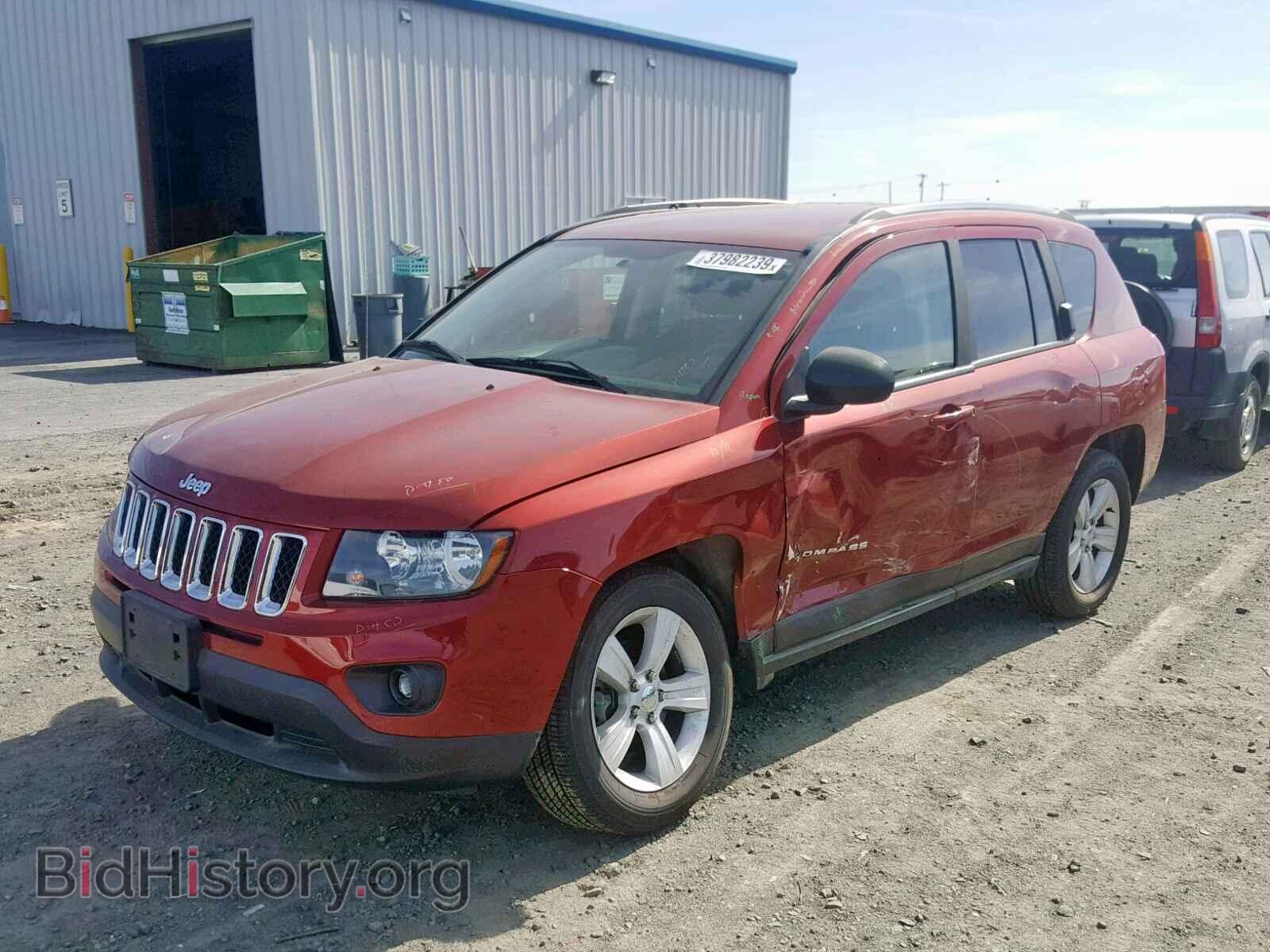 2015 JEEP COMPASS SP - VIN: 1C4NJDBBXFD153768 - Фото 2