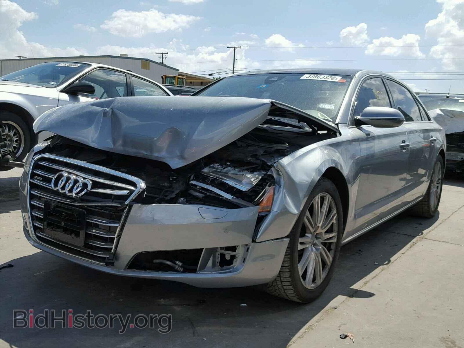 2012 AUDI A8 - VIN: WAURVAFD7CN016242 - Фото 2