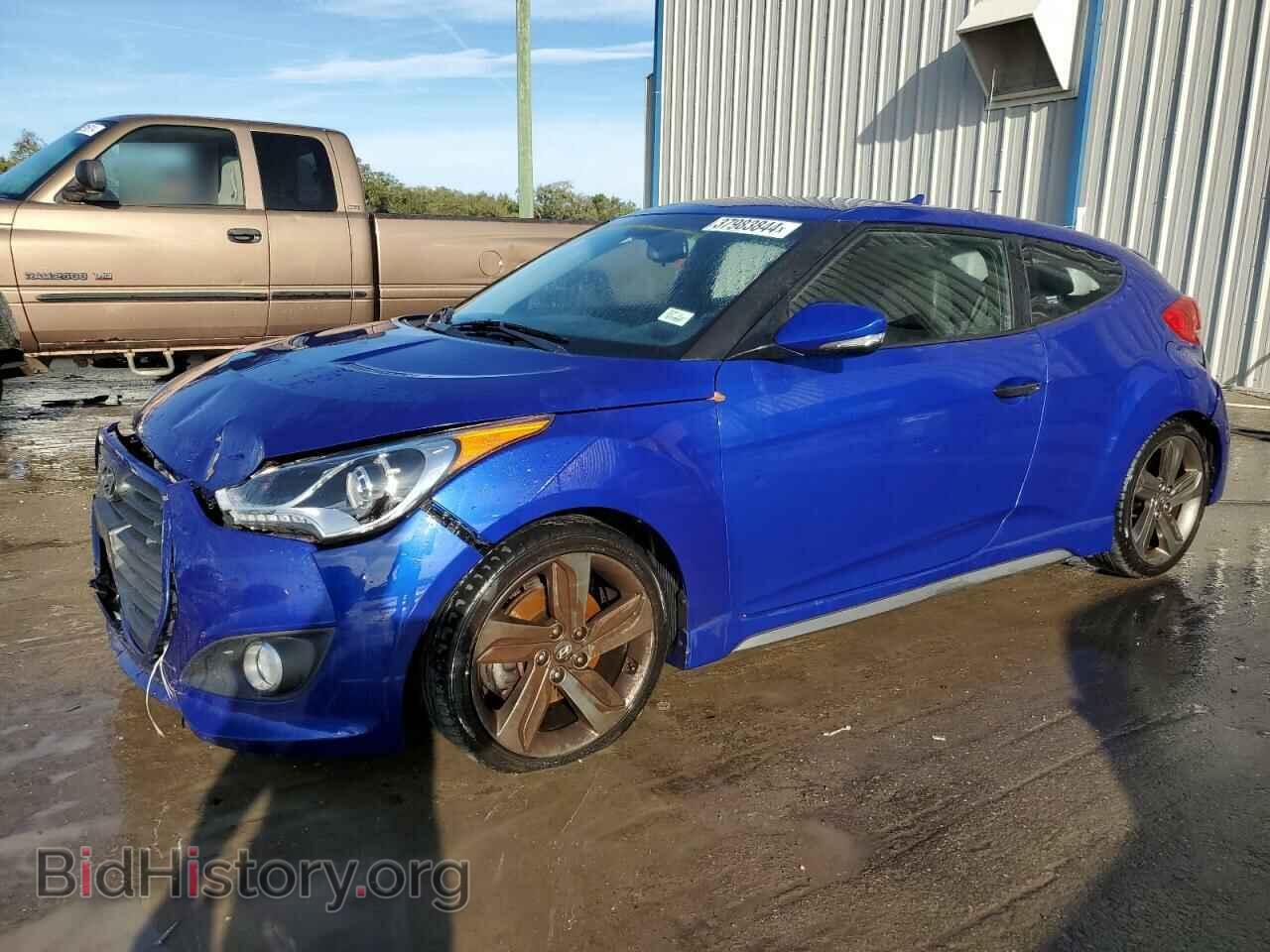 Photo KMHTC6AE1EU205615 - HYUNDAI VELOSTER 2014