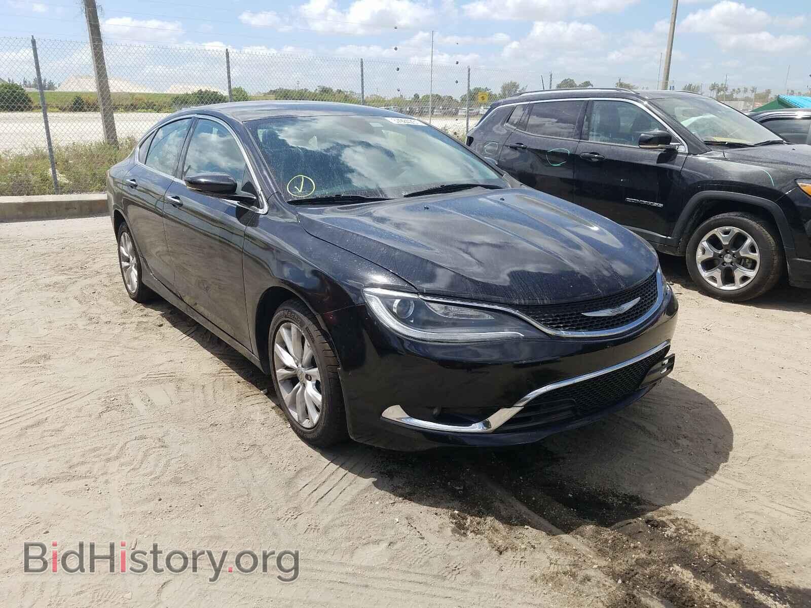 Фотография 1C3CCCCB1FN599395 - CHRYSLER 200 2015